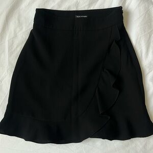 Club Monaco Black Crepe Skirt